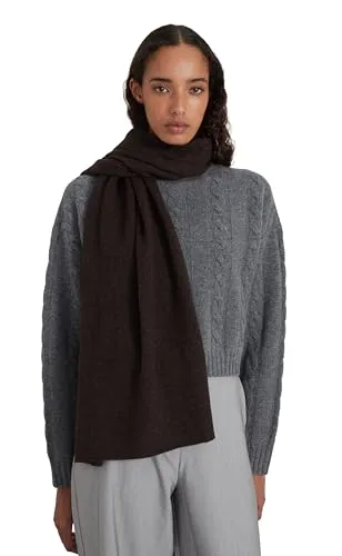 Style & Republic Damen Kaschmir Schal aus 100% Cashmere in braun von Style & Republic