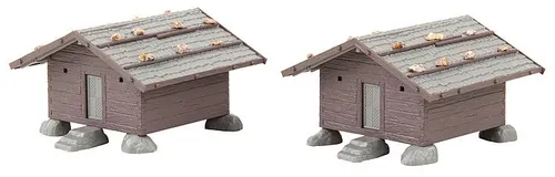 Faller 130636 Bausatz  2 Heustadel