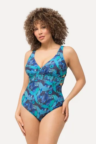 Ulla Popken Badeanzug Papageien mit Softcups von Ulla Popken