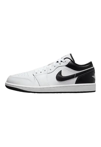 Nike Air Jordan 1 Low Herren Sneakers - Sneaker mit gepolstertem Komfort und stoßdämpfender Gummi-Außensohle, ideal für aktive Tage und modische Auftritte.