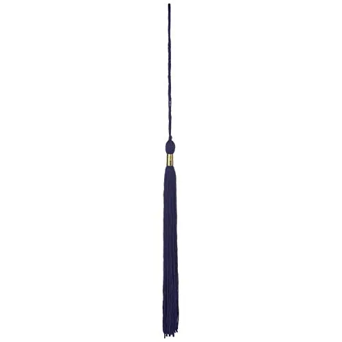 LIERYS Tassel Quaste für Doktorhut - Flexibel anpassbar - Accessoire mit Eleganz - Vielseitig einsetzbar - Saisonübergreifend - Unisex-Design dunkelblau
