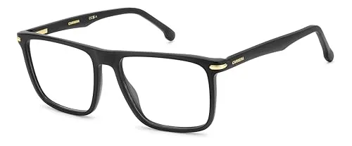 CARRERA Brillengestell Model 319 für Herren - Rechteckiges Acetat-Brillengestell in mattschwarz, inklusive Brillenetui. Ideal für Stil und Komfort mit optimaler Passform.