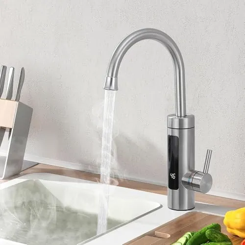 HOMELODY Elektrischer Wasserhahn mit Durchlauferhitzer 230V von HOMELODY
