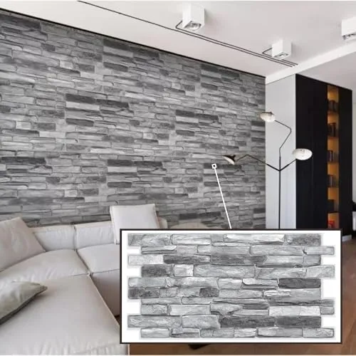 Untitled 3D-Wandpaneele PVC | Schieferstein Optik | 1-20 Platten