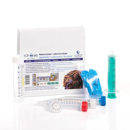Oceamo ICP-MS Meerwasseranalyse ICP-Test