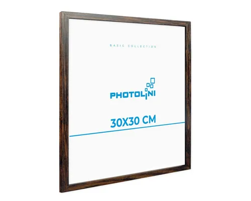 PHOTOLINI Bilderrahmen Poster-Einzelrahmen Modern Schmal, (1 Rahmen)