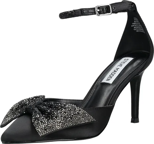 Steve Madden Pumps - Elegante Textil High Heels - Pumps aus hochwertigem Textil mit schlichter Eleganz und Strassdekorschleife, perfekt kombinierbar für jeden Anlass.