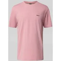 BOSS Tee - Herren T-Shirt mit Logo - T-Shirts für Herren, gerade geschnitten mit kontrastfarbenem Logo auf der Brust für einen modernen Look.