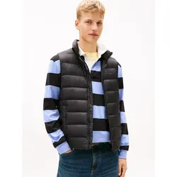 Tommy Jeans Steppweste TJM LT DOWN VEST EXT - Funktionsjacke mit Daunenwattierung, ideal für kalte Tage und lässige Outfits. Hochwertiger Stehkragen und praktische Eingrifftaschen.