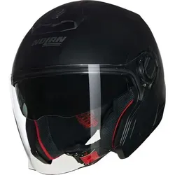 Nolan N40-5 Classico Jethelm - Matt-Schwarz - L - Motorradhelm mit Airbooster-Technologie für optimale Belüftung und Komfort. Ultraweites Visier sorgt für Sicherheit und Sicht, perfekt für Stadt- und Landfahrten.