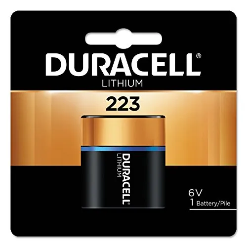 Ultra High Power Lithium Battery, 223, 6V, Sold as 1 Each