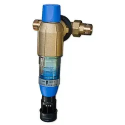 BWT Bolero RF 10365 Rückspülfilter - Sanitärinstallation mit großem Filterbereich und 2-Phasen-Rückspülung für effiziente Wasserfiltration. Ideal für waagrechten und senkrechten Einbau.