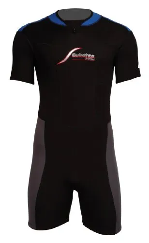 Scubatec Shorty, 3mm, schwarz-blau, 56 (2XL)