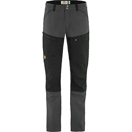 Fjällräven Herren Abisko Midsummer Zip Off Hose, Dark Grey/Black, 58