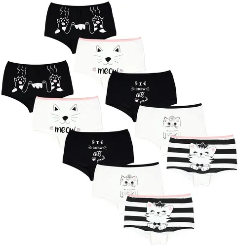 TupTam Boxershorts TupTam Unterhosen Mädchen Shorts 10er Pack
