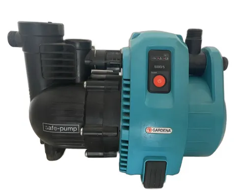 Gardena-Oberflächenpumpe 1300 W, 5000 l/h, wartungsfrei, hohe Ansaughöhe
