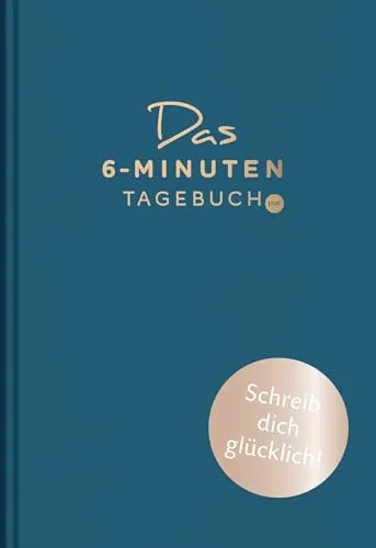 Das 6-Minuten-Tagebuch pur (opalblau): Das Original in blau von Rowohlt