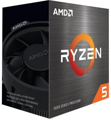 AMD Ryzen 5 5600T - 6-Kern Sockel AM4 CPU mit 3,7 GHz, 35 MB Cache und Wraith Stealth Kühler, energieeffizient und leistungsstark für Gaming und Multitasking
