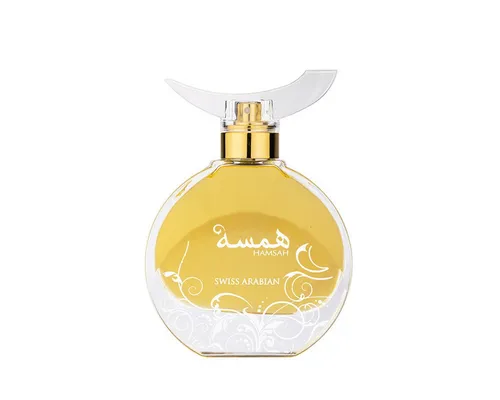 Swiss Arabian Eau de Parfum Hamsah - Herrendüfte mit 80 ml, verführerische Duftkomposition aus Orangenblüten, Gardenie und Honig für einen unvergesslichen Eindruck.