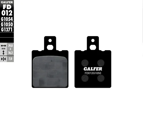 Bremsbeläge Galfer FD012G1050 Semi-Metall SCOOTER vorne, 7mm für Fantic Motor