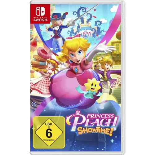 Princess Peach Showtime! - Switch EU Version, aufregendes Abenteuer mit Verwandlungen und einzigartigen Fähigkeiten für spannende Theaterrettung