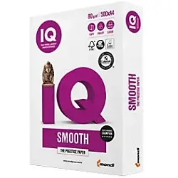 IQ Selection DIN A4 Druckerpapier 80 g/m2 Glatt Weiß 500 Blatt