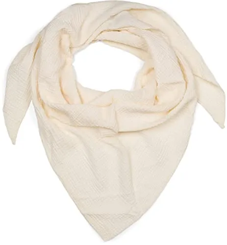 styleBREAKER Damen Musselin Dreieckstuch aus 100% Baumwolle - Schals für Damen - Weiches und leichtes Halstuch aus hochwertiger Baumwolle, ideal für vielseitige Styles und angenehmen Tragekomfort.