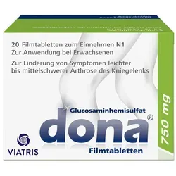 Dona 750 mg: Hochdosiertes Glucosamin gegen Arthrose