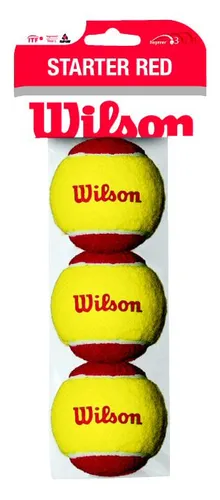 Wilson Methodikbälle Stage 3 Starter Red 3er Beutel