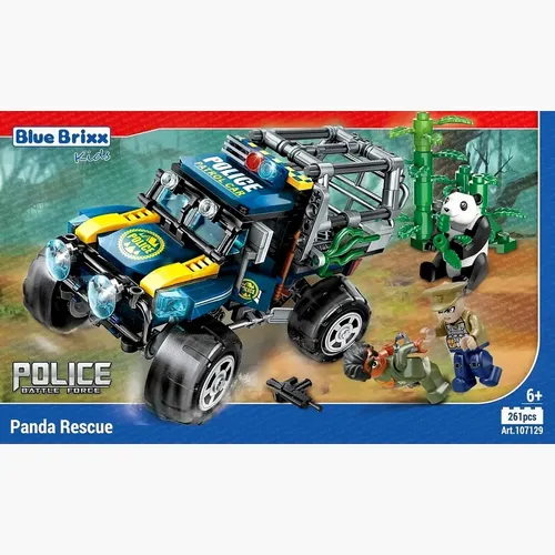 BlueBrixx Pandarettung 107129 | Klemmbausteine Set Neu OVP