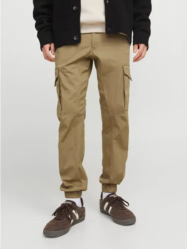 JACK & JONES Slim Fit Cargo-Hose in braun von Jack & Jones