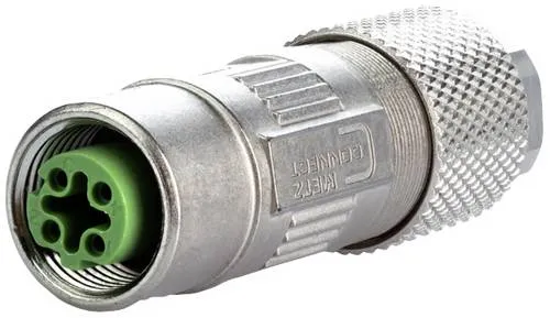 Metz Connect MMF881A115 Steckverbinder Buchse - 4 Polig - Industriesteckverbinder mit IP67 Schutzart, ideal für anspruchsvolle Anwendungen bei Temperaturen von -40 bis +85 °C.