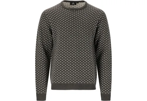 WHISTLER Strickpullover Borge – Bequemer Herrenpullover - Der Herren-Strickpullover 