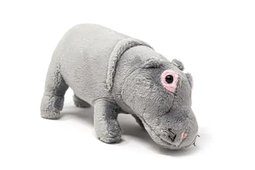 Stofftier Flußpferd 18 cm, Kuscheltier Plüschtier Nilpferd