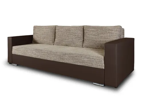 Sofnet Schlafsofa Bird, mit Schlaffunktion und Bettkasten, Bettsofa mit Chromfüße, Schlafcouch, Sofagarnitur