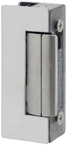 Elektrischer Türöffner Dorcas 45N Flex 20mm - Türschließer für Haustüren, aus vernickeltem Metall, bietet zuverlässige Funktionalität ohne Entriegelung, ideal für Sicherheit und Komfort.