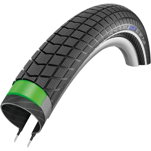 Schwalbe E-Bike Balloon Reifen Big Ben Plus HS439 - Fahrradreifen mit Durchstoßschutz, ideal für City- und Trekkingbikes. Verfügbar in verschiedenen Größen von 20 bis 29 Zoll, bietet er Sicherheit und Komfort für E-Bikes.