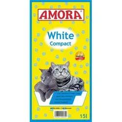 AMORA Katzenstreu White Compact Nature | 15l