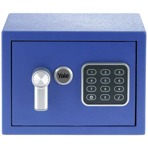 Yale Coffre-fort Acier Bleu