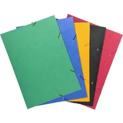 Exacompta 59500E 10x Sammelmappe aus Colorspan-Karton 600g von Exacompta