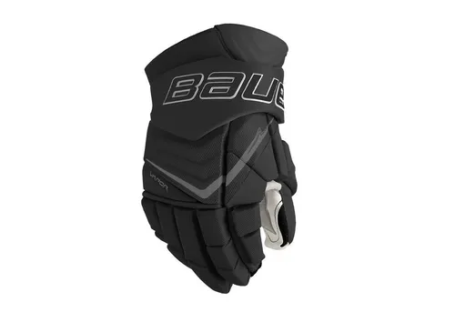 Bauer Eishockeyhandschuhe Vapor FLYLITE Intermediate schwarz 13 Zoll - Leichte und flexible Hockeyhandschuhe in der Größe 13 Zoll, ideal für optimalen Komfort und Beweglichkeit auf dem Eis.