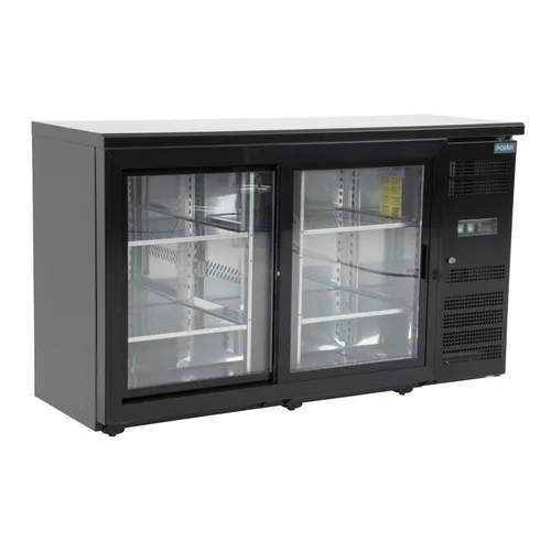 Polar Serie U 2-Türiger Barkühlschrank 350L von Polar