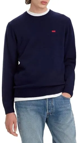 Levi's Herren Original Housemark Sweater - Sweatshirts für Herren, klassischer Rundhalsausschnitt und dezentes Levi's Logo für zeitlosen Stil und Komfort.