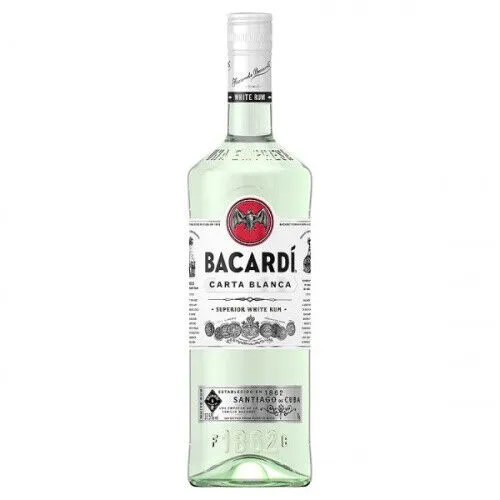 Bacardi Carta Blanca - 1.0L