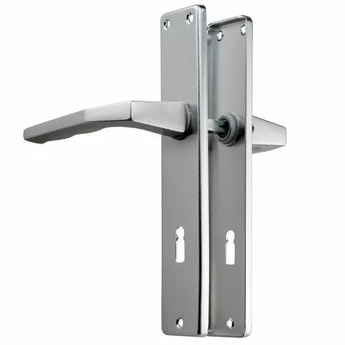 Drückergarnitur BB Alu F1 72/8 Griffe + Türschilder komplett