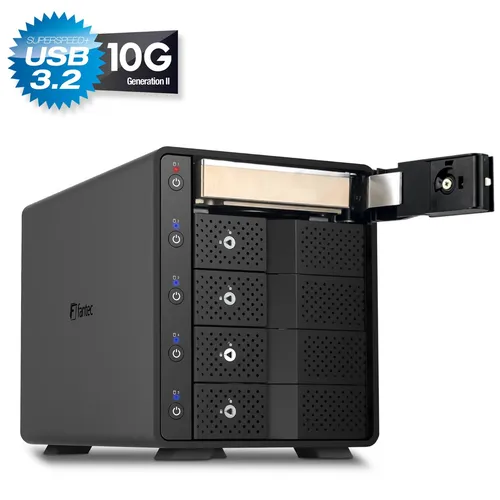 FANTEC MB-X5U31H 5× HDD/SSD Gehäuse USB 3.2 Gen. 2 von FANTEC