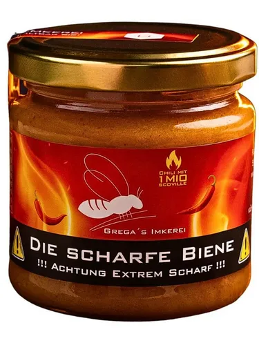 Grega´s Imkerei Honig Die Scharfe Biene 250g