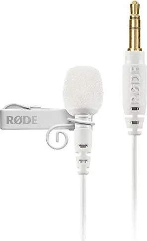 RODE Lavalier GO Mikrofon, weiß – Professionelles Ansteckmikrofon - Video & Mikrofon: Hochwertiges Lavalier-Mikrofon mit omnidirektionaler Kapsel für erstklassige Audioaufnahmen. Ideal für Rundfunk und Content Creation, inklusive Kevlar-verstärktem Kabel und Zubehör.