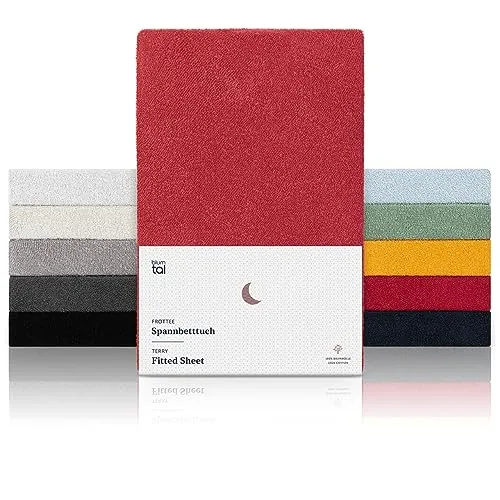 Blumtal® Frottee Spannbettlaken 100x200 cm von Blumtal