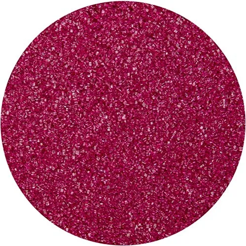 Bunter Zucker Rot Bordeaux 500g Dekorzucker